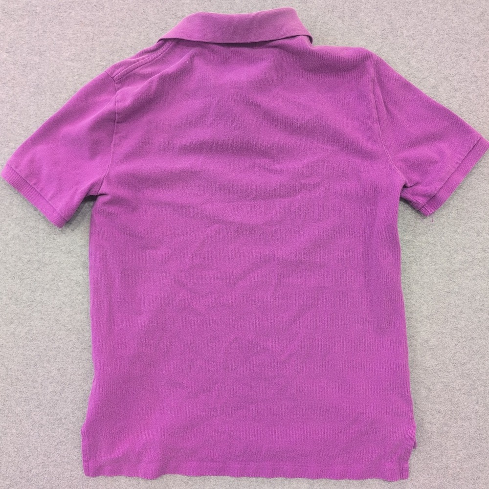 Polo Ralph Lauren Purple Polo Shirt Top Girls Size L (14-16) Short‎ Sleeve - Picture 7 of 8
